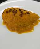 Pollo en salsa de pimientos y chorizo