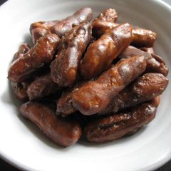 Muscovado Coated Fried Biscuits A picture of Muscovado Coated Fried Biscuits.