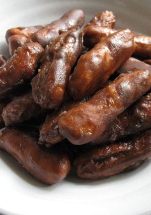 A picture of Muscovado Coated Fried Biscuits.