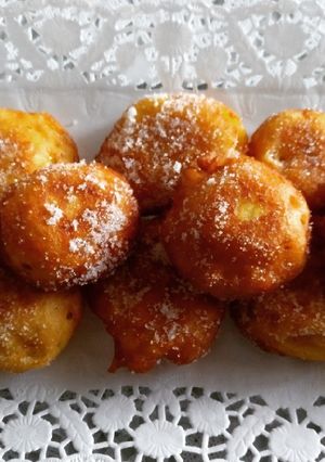 Una foto de Buñuelos de naranja