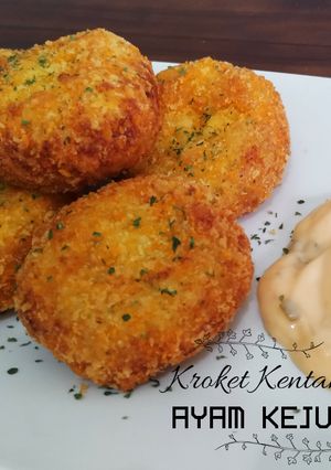 Foto resep Kroket Kentang Ayam Keju