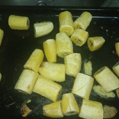 A picture of Baked bananas.