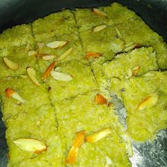 A picture of Gourd burfi.