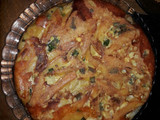 Tortilla de papas rellena