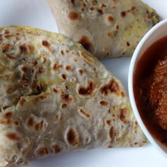 A picture of Aloo Paratha.