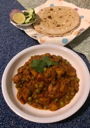 A picture of Mushroom Matar.