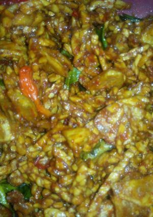 Foto resep Kering tempe dan kentang LAZIS
