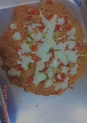 عکسی از دستور مینی پیتزا
