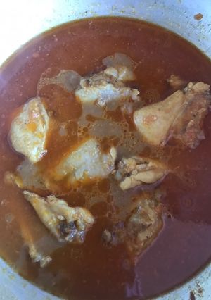 A picture of Chicken curry #ramadan.