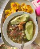 Ceviche manaba de calamar