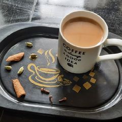 A picture of Karak tea 🍵 UAE.