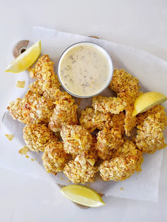 Una foto de Nuggets de pollo súper crujientes al horno | @DarixLAB