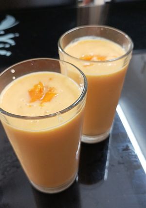 A picture of Mango shake.