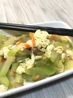 👩🏻‍🍳蒲瓜炒蛋-簡易家常菜 的食譜成品照片