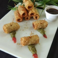 Samosa Rolls A picture of Samosa Rolls.