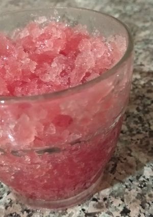 Une photo de Granité à la pastèque 🍉🍉🍉