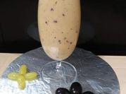 A picture of peach mango smoothies