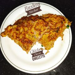 A picture of Chicken Cheese Omelette.