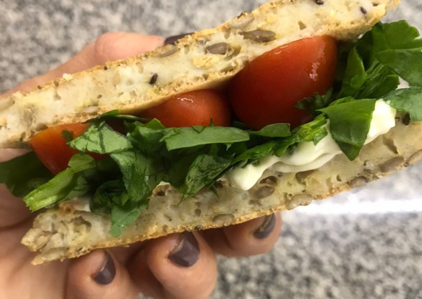 Pancito saludable y proteico