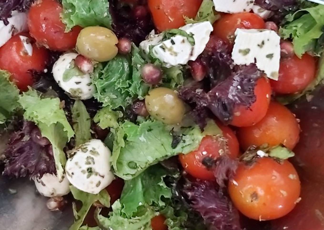 Recipe of Homemade Ŝalada de Verão / Summer Salad 🥗