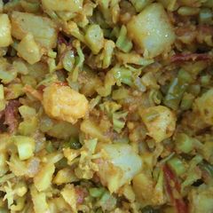 A picture of Aaloo gobi.