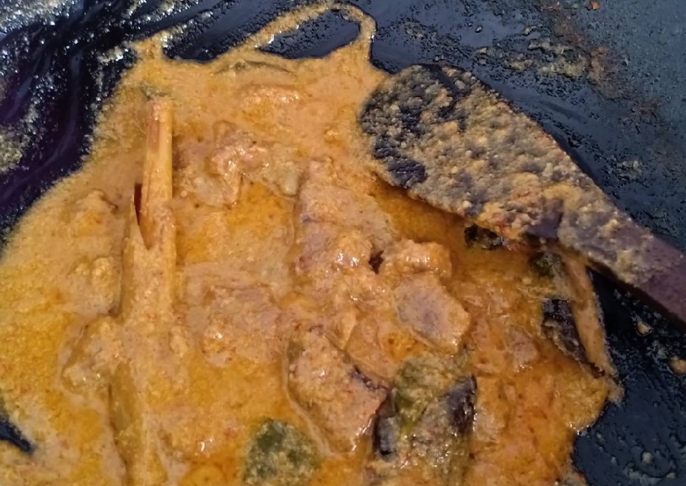 Rendang Daging Sapi Sederhana