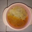 Mpasi Gio 6+ snack pure pisang labu parang