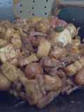 Oseng oseng 3T (tahu,tempe,telur)saus tabasco