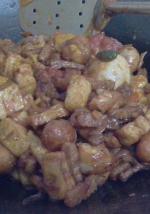 Foto resep Oseng oseng 3T (tahu,tempe,telur)saus tabasco