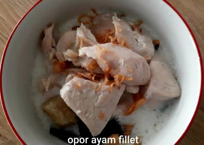 Resep: Opor Ayam Putih Ekonomis Untuk Jualan