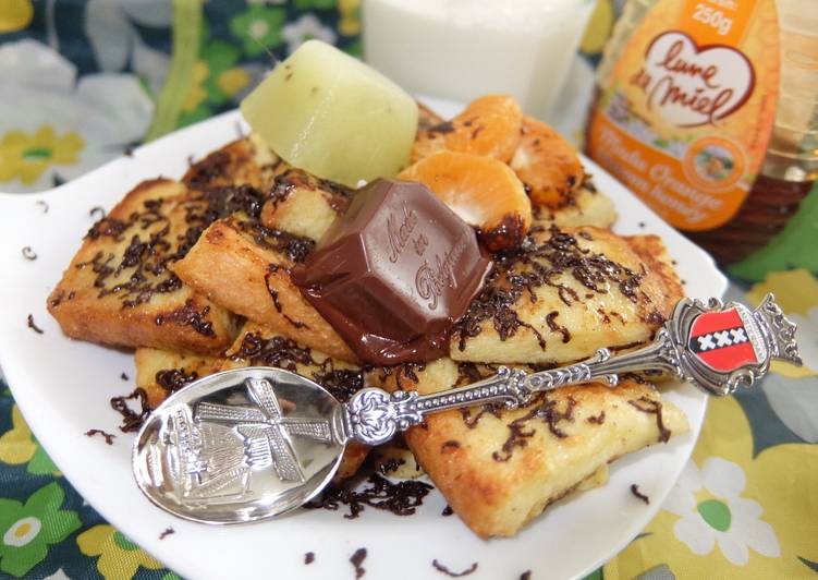 Resep Roti susu panggang coklat yang Bikin Ngiler