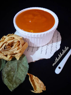 عکسی از دستور سس هویج برای روکش کیک🥕