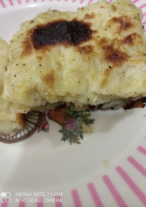 صورة لوصفة جلاش بالكبد والقوانص 🥰