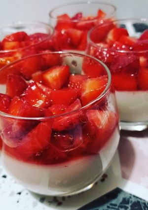 Une photo de 🎀Flan libanais façon panna cotta🎀