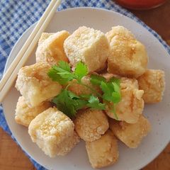 Prawn Flavoured Fried Tofu A picture of Prawn Flavoured Fried Tofu.