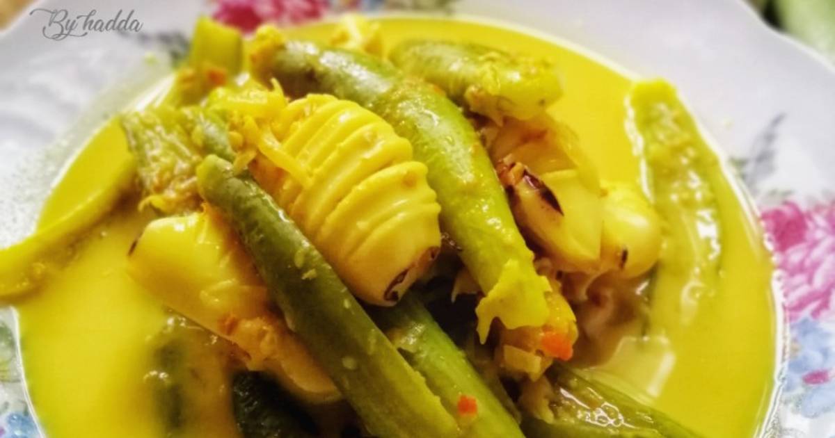 Resipi Sotong Masak Lemak Cili Api Oleh Syuhada Cookpad