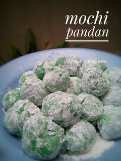 Foto resep Mochi Pandan step by step