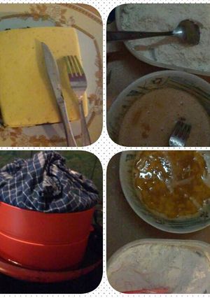 Foto resep Chese cake original Dan chese cake coklat