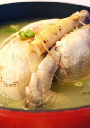韓國人蔘雞湯 的食譜成品照片