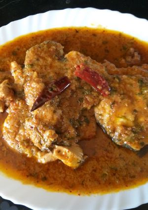A picture of Fish curry masala.
