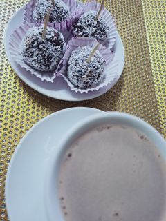 صورة لوصفة كرات الشوكولاتة