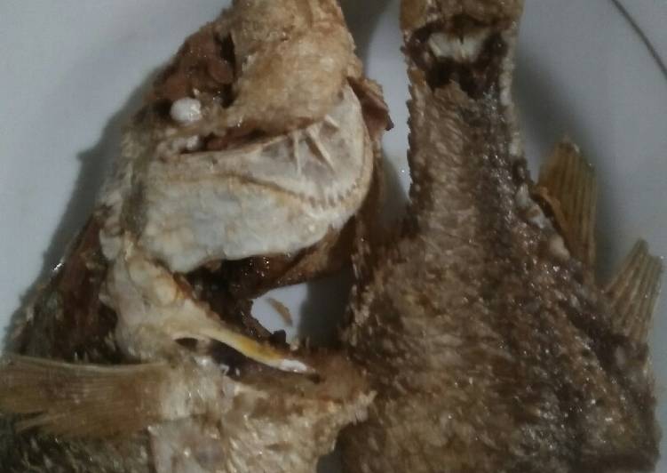 Ikan kakap goreng#bikinramadanberkesan