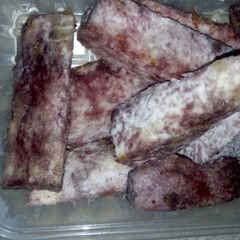 A picture of Shallow fry nduma.