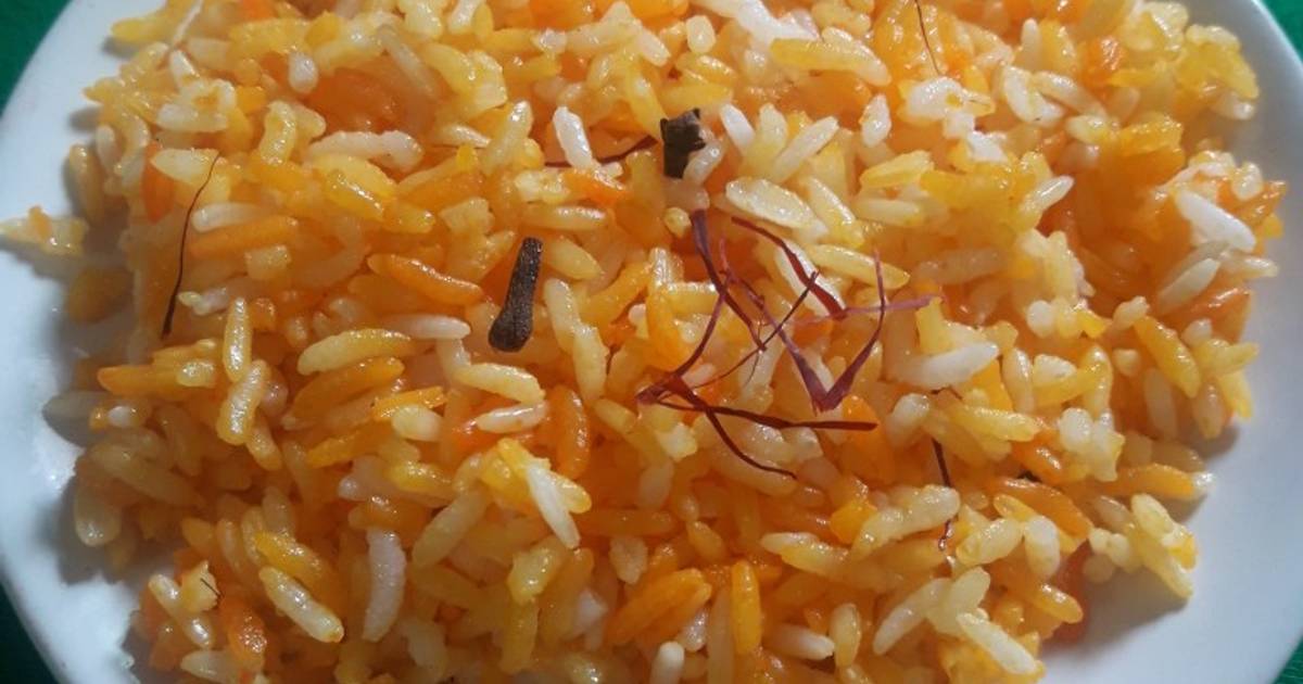 Butter Saffron Rice Recipe by PUJA PANJA Cookpad