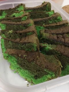 Foto resep Bolu Coklat Pandan