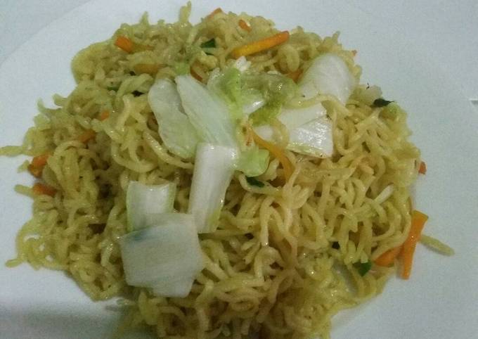 Resep Mie Goreng Sederhana (buat isian Nasi Kotak) oleh Dapur Antika