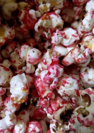 Foto resep Pop corn Caramel Warna Warni