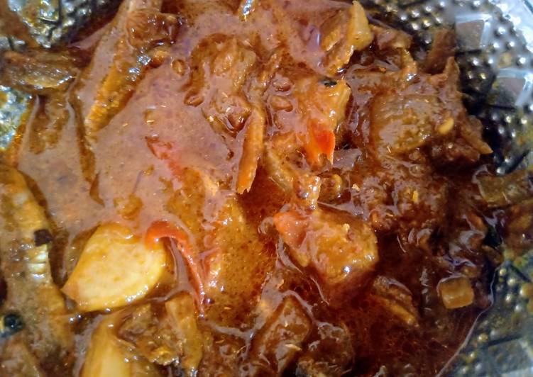 Tamil Nadu Special Dry Fish Curry