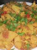 Spicy Potato and Cauliflower (Aloo Gobhi ki masaledar sabzi recipe)