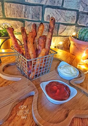 صورة لوصفة اصابع البطاطس الهندية 🍟